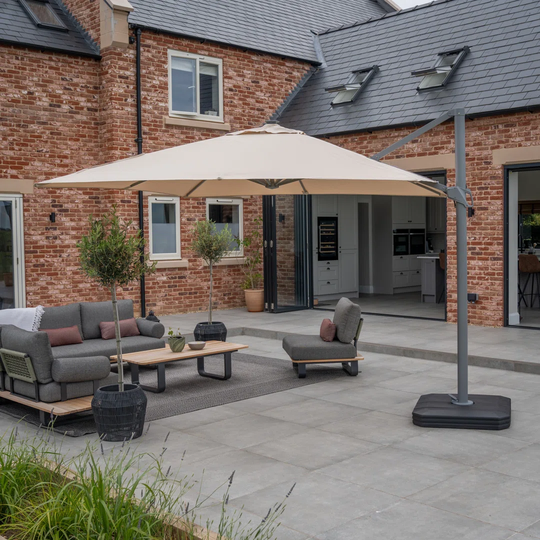Liv 3m Square Cantilever Parasol