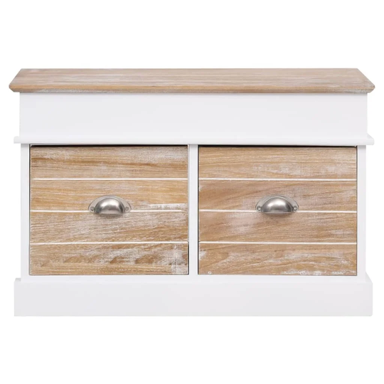 Madrid Wood Storage Bench