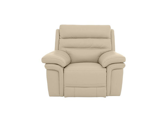 Berlin Leather Chair - Cream