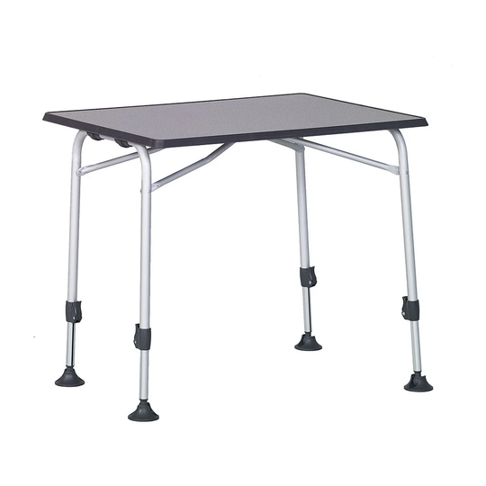 Horwitz Folding Aluminium Dining Table