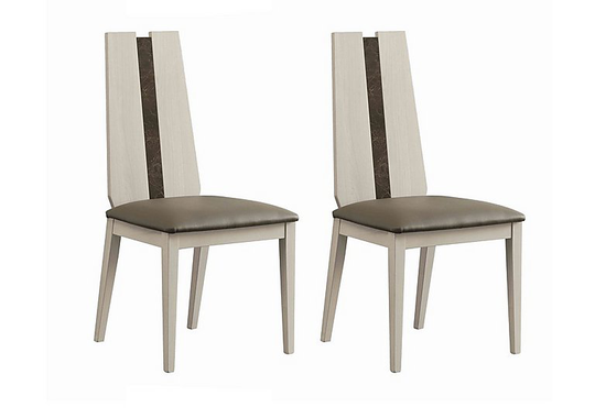 ALF - Andorra Pair of Dining Chairs - Beige