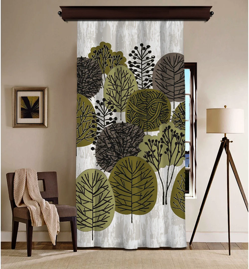 Borba Track Insert Blackout Single Curtain