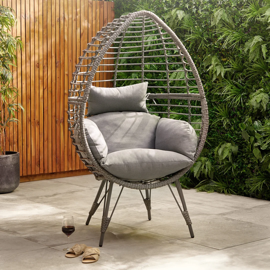 Garden Chair with Cushion
