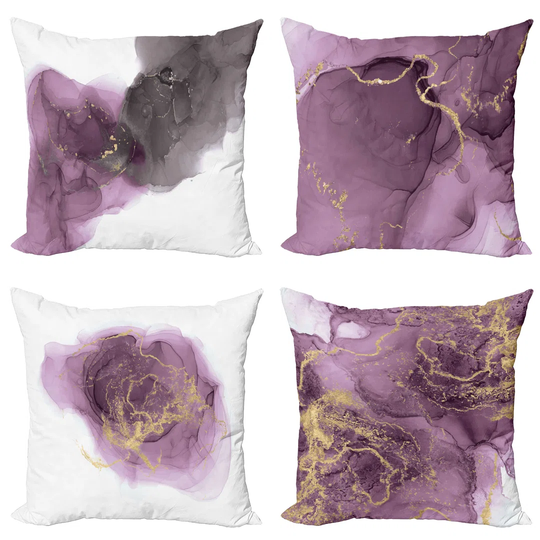 Heathington Indoor/Outdoor Abstract Square Scatter Cushion Cover