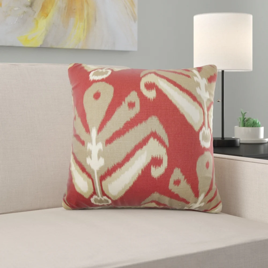 Sakon Ikat The Pillow Collection 100% Cotton Cushion Cover