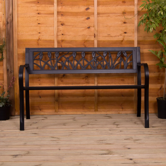 Mirren Steel Bench