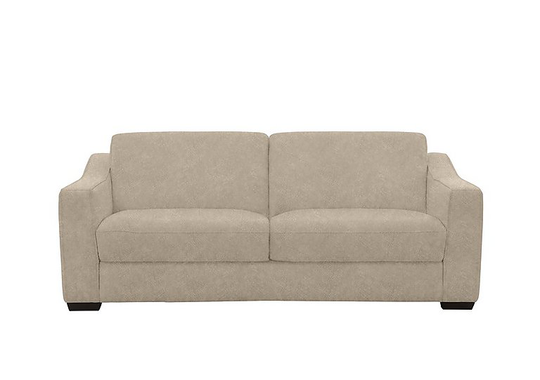 Optimus 3 Seater Fabric Sofa - Cream