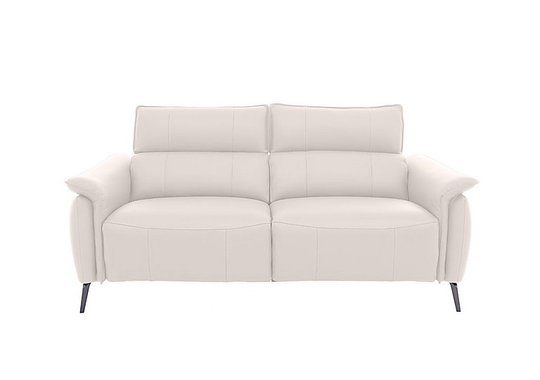 Jude 3 Seater Leather Sofa - White