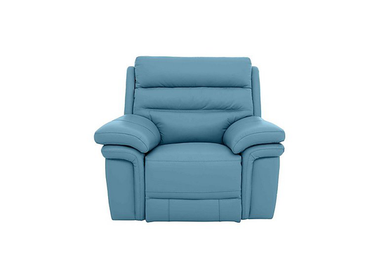 Berlin Leather Chair - Teal
