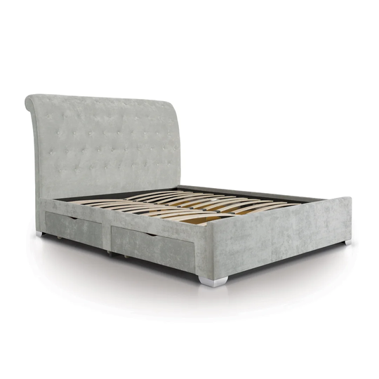 Taro Upholstered Ottoman Bed Frame
