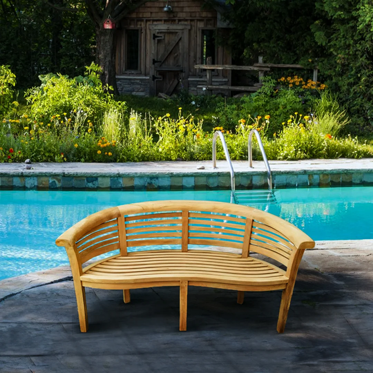 Ayotte Teak Bench