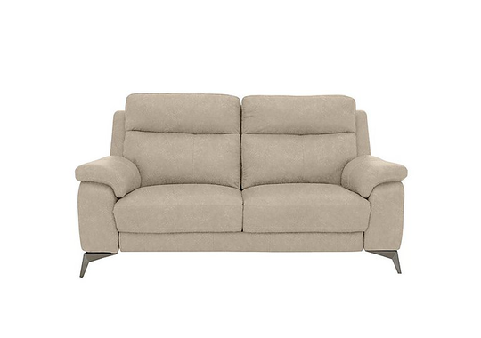 Missouri 2 Seater Fabric Sofa - Cream
