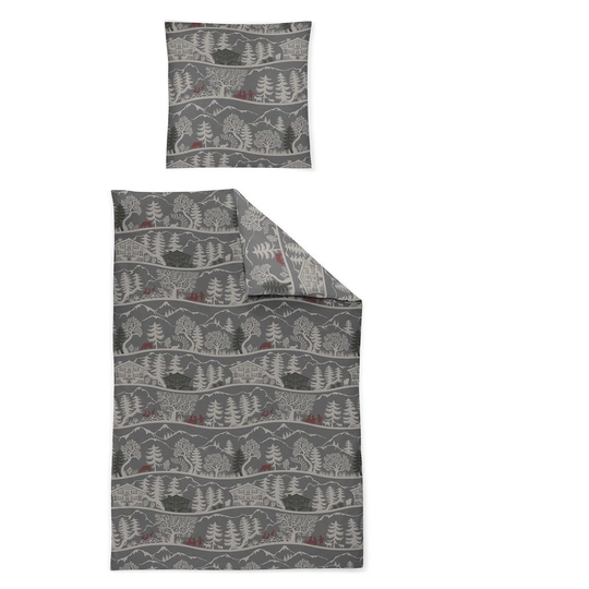 Fine brushed cotton bed linen set Koala 8415