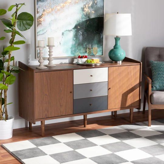 Kavanaugh 144.5Cm Wide 3 Drawer Sideboard