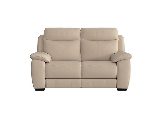 Starlight Express 2 Seater Fabric Recliner Sofa with Power Headrests - Beige