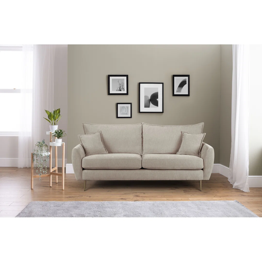 Georgia 3 Seater Sofa Manhattan Putty