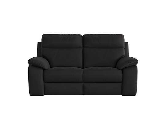 Nicoletti - Pepino 2 Seater Fabric Sofa - Black