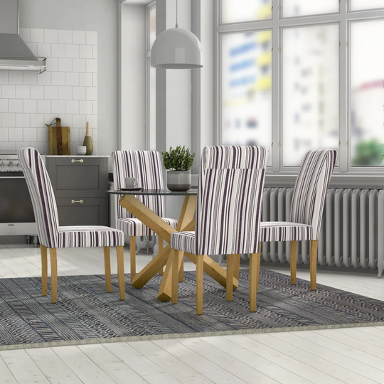 Valle Dining Table with 4 Chairs