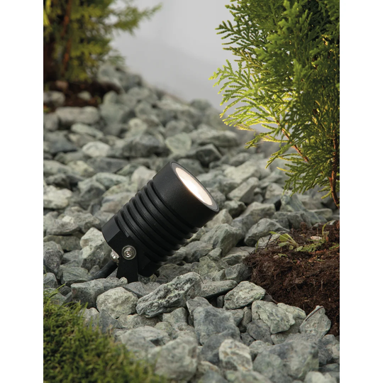 Lanna Aluminium & Glass 1 Light LED Spot Light