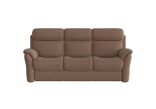 Relax Station Revive 3 Seater Fabric Sofa - Brown