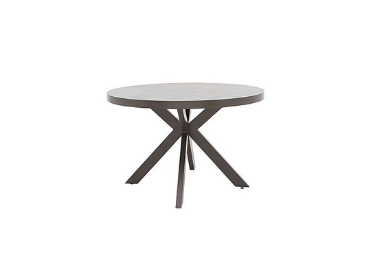 Moon 120 cm Round Dining Table with Star Base