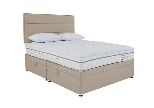 Sleepeezee - Memory Touch Ortho Side-lift Ottoman Divan Set - King Size