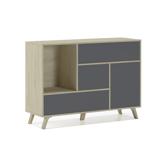 Samuels 120Cm Wide 3 Drawer Sideboard