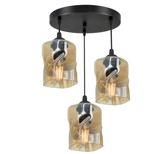 3 - Light Jar Dome Pendant