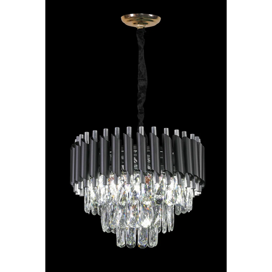Adynn 1 - Light Crystal Chandelier with Accents