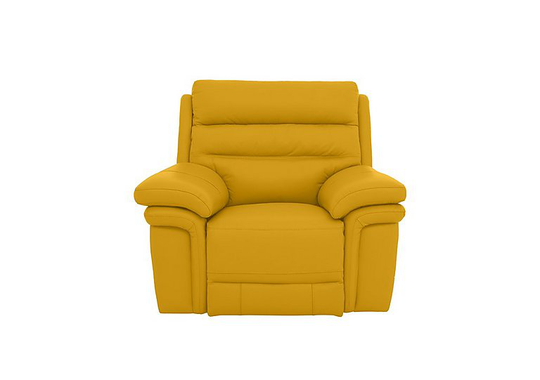 Berlin Leather Chair - Yellow