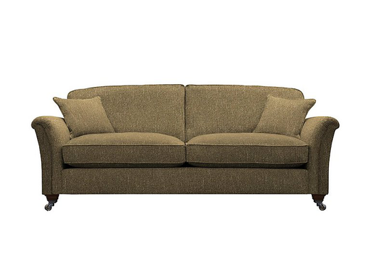 Parker Knoll - Devonshire Grand Classic Back Fabric Sofa - Green