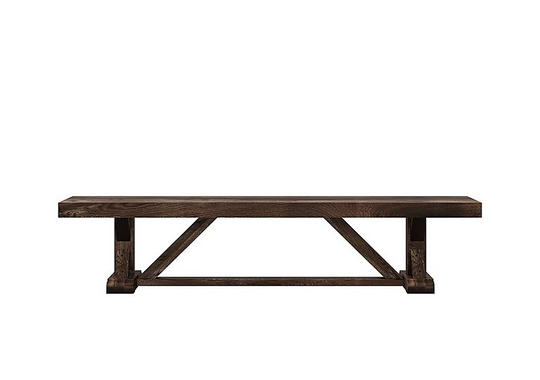 Bodahl - Norse Dining Bench - 180-cm - Brown