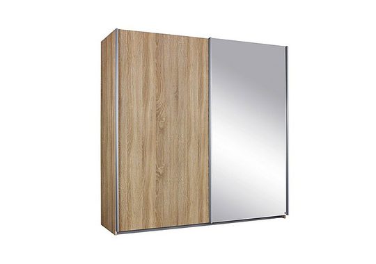 Rauch - Solo 226cm 2 Door Sliding Wardrobe - Brown