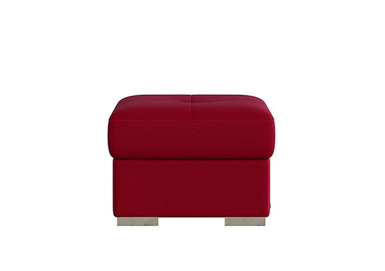 Nicoletti - Galileo Fabric Footstool - Red