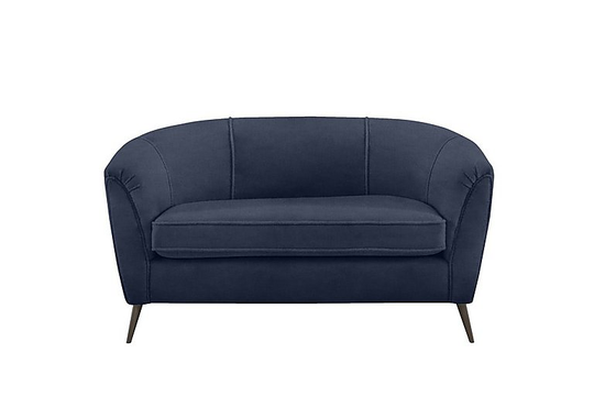 Amelie Boutique 2 Seater Fabric Sofa - Blue