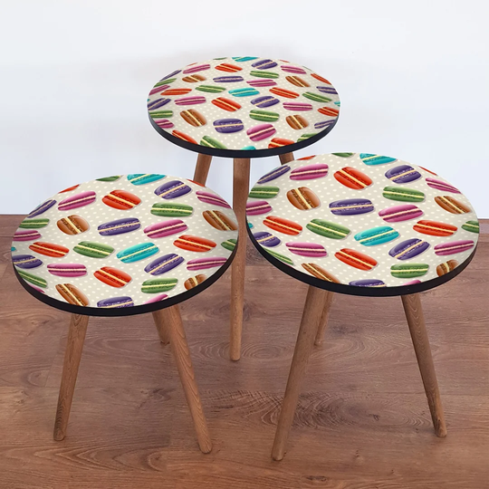 Vonda 3 Piece Nest of Tables