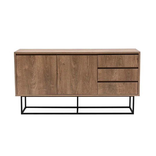 Allensworth 140Cm Wide 3 Drawer Sideboard