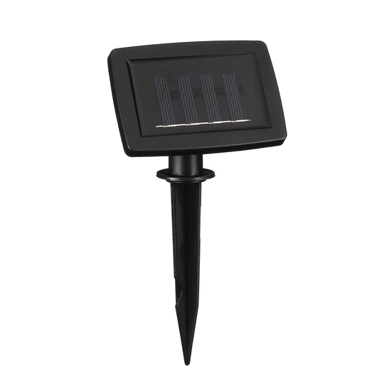 Mullica 180Cm Solar Powered 8 - Bulb Standard String Light