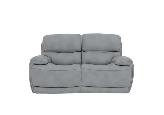 Relax Station Rocco 2 Seater Fabric Power Rocker Sofa with Power Headrests - Grey