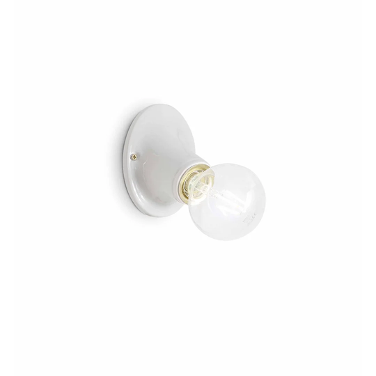 Trieste 1 - Light White Wall Spotlight