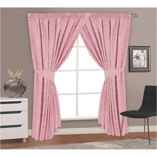 Dichiera Pencil Pleat Semi Sheer Curtain