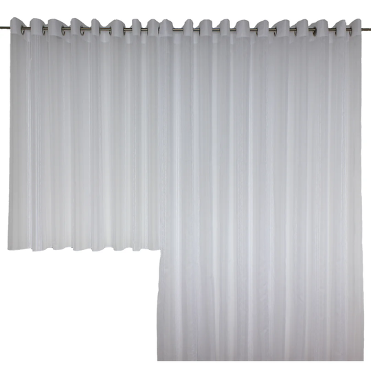 London Eyelet Semi Sheer Curtains