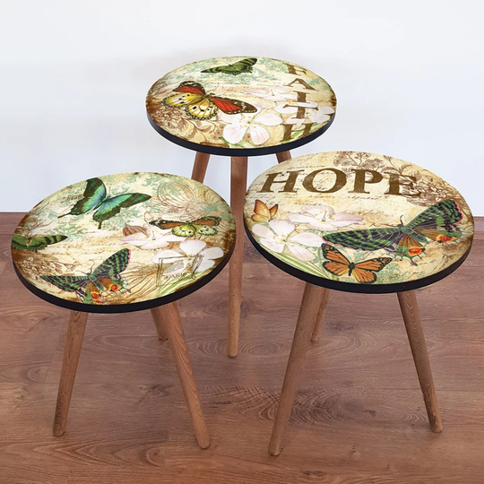 Marlys 3 Piece Nest of Tables