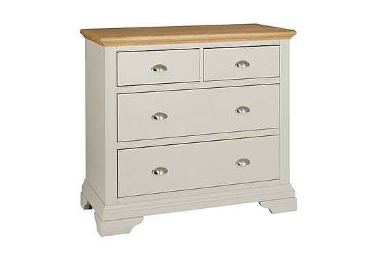 Furnitureland - Emily 4 Drawer Chest - Grey