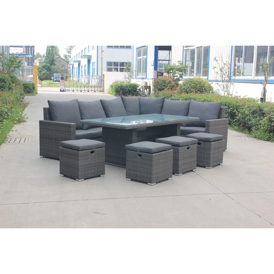 Kaylen 10 Seater Rattan Sofa Set