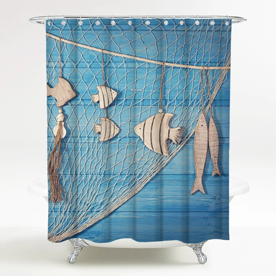Sea Voyage Shower Curtain