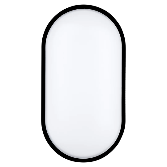 Aubreelynn Black Integrated LED Outdoor Bulkhead Light