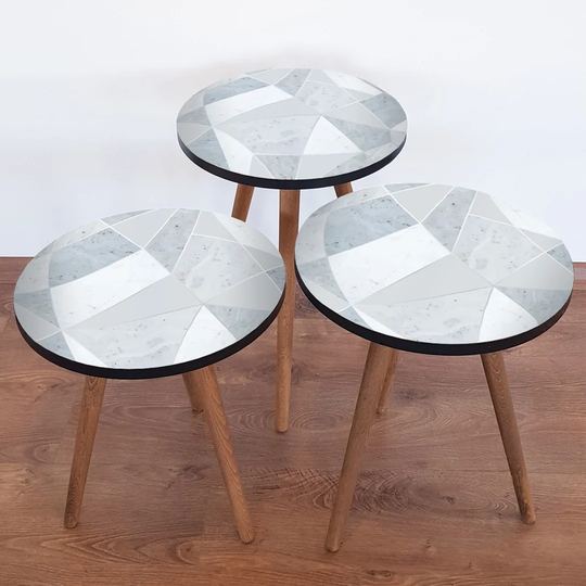 Bayer 3 Piece Nest of Tables