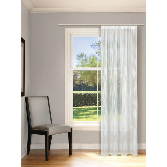 Fabian Pencil Pleat Semi Sheer Curtain