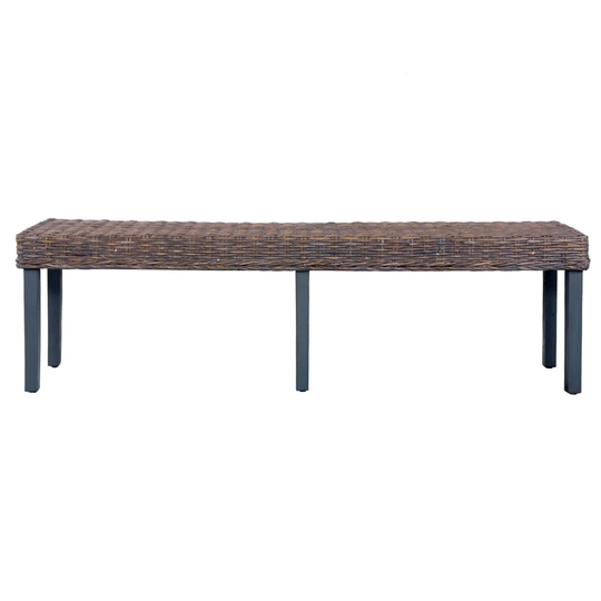Dabney Wicker Bench